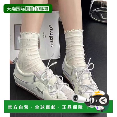 日本直邮HALEY PESCA 女士芭蕾风系带休闲运动鞋 SATK202018