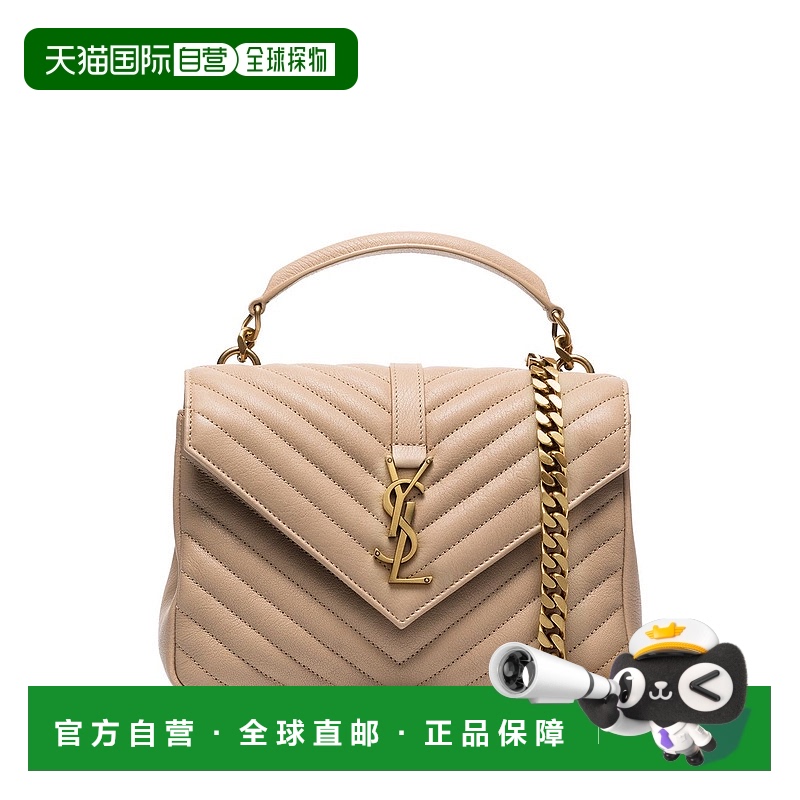 1h可退 香港直邮潮奢 Saint Laurent 圣罗兰 女士 COLLÈGE 中号绗