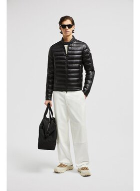 MONCLER(盟可睐)2025新品 Jacobus男士羽绒机车夹克外套