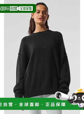 香港直邮alo yoga New Class 圆领宽松舒适长袖毛衣 女款u3045rBl