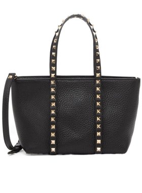 VALENTINO 女士斜挎包 WB0R05VSF0NO CO 黑色 小号徽标单肩包