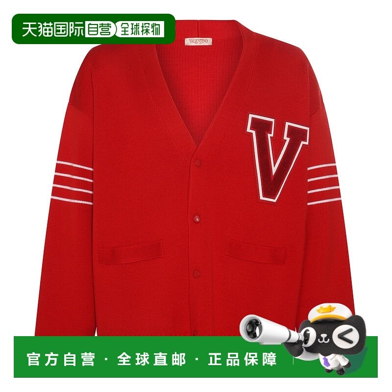 香港直邮VALENTINO 男士针织衫 3V3KA02Z9H4RA0 AW2023 红色