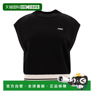 SS2025 VEPWC1KK 黑色 Crew Vest 香港直邮AUTRY Neck 女士针织衫