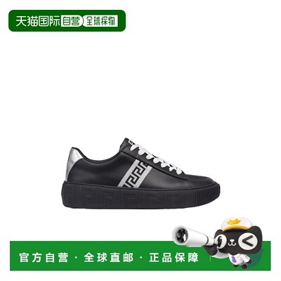 香港直邮Versace 徽标系带运动鞋 DSU84041A017592B900范思哲男鞋