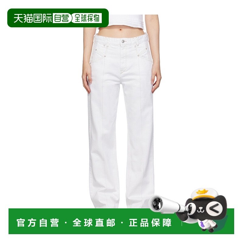 香港直邮ISABEL MARANT 女士牛仔裤 PA0054FDB1H06I20WH SS2024