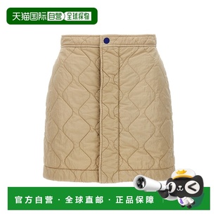 香港直邮潮奢 绗缝尼龙半身裙 Burberry 女士 8081 巴宝莉 1h可退