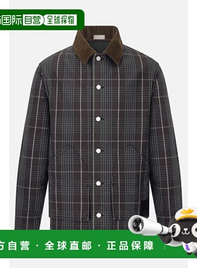 1h可退 香港直邮DIOR 迪奥 男士 衬衫式外套 343D485AY53