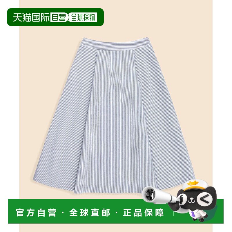 日本直邮BROOKS BROTHERS 女士 棉质西萨卡纹中长【付后1h可退】