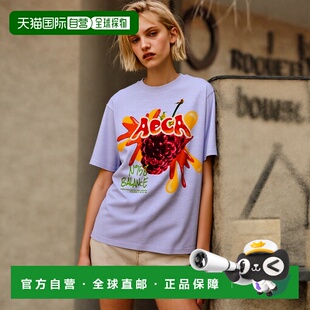 韩国直邮AECA WHITE 公用T恤AWCMSSBDTTSOV009C0BD AECA RASPBERR