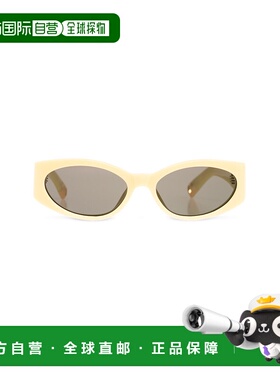 香港直邮JACQUEMUS 女士太阳镜 JAC40C4SUN CO 黄色 Sunglasses