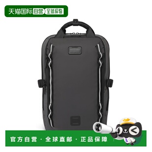 自营欧洲直邮Tumi途明 Alpha Bravo男士深黑曜石色尼龙拉链开合双