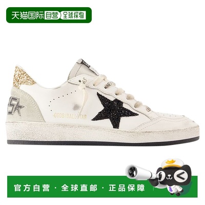自营 golden gooseBallstar运动鞋-金鹅豪华品牌-皮革-白色-白色