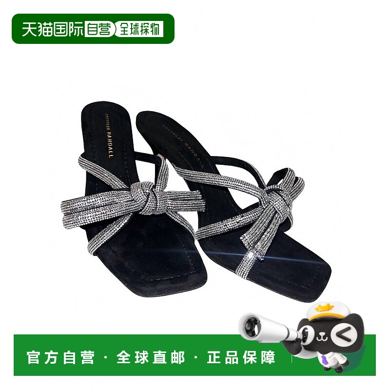 自营loeffler randallWomen's Margi Bow Heel In Black - black