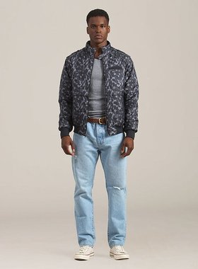 members only【美国奥莱】直发 男士 SoHo 绗缝夹克 - 黑色迷彩