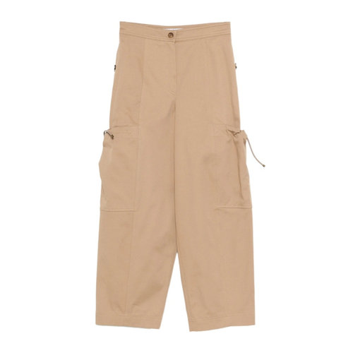 MAX MARA 女士休闲裤 MXMLEPRE454008 SS2026 花色 抽绳口袋工装