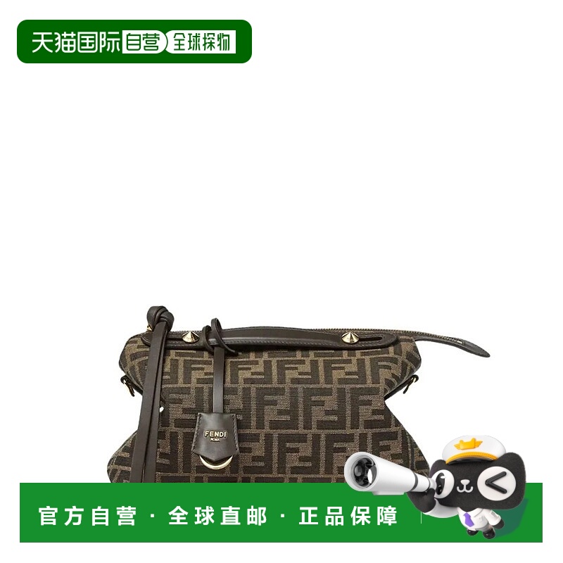 1h可退 香港直邮FENDI 女士手提包 8BL155AFPM17 AW2025 棕色 Fen