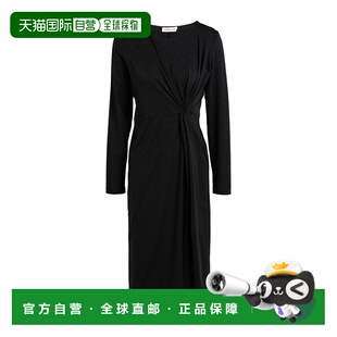 1h可退 香港直邮sandro 女士 Office 连衣裙 black黑色 舒适时尚