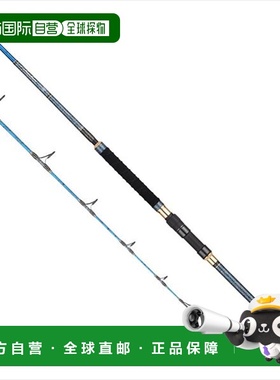 日本直邮Alpha Tackle Boat 大型钓鱼竿 Glassram 205 旋转式黄鳍