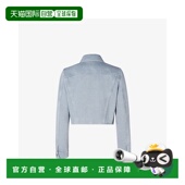 1h可退 夹克 蓝色牛仔外套 欧洲直邮FENDI 2025新品