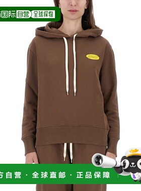 1h可退 香港直邮AUTRY 女士 带Logo运动衫 HOPW02JC brown棕色 舒