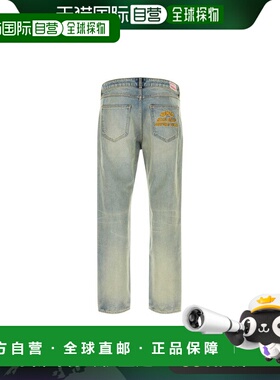 香港直邮KENZO 男士牛仔裤 FE55DP1016B8DY SS2024 灰色 SLIM BAR