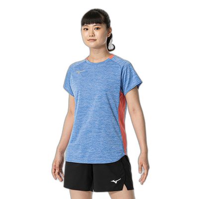 日本直邮MIZUNO 比赛衬衫球拍运动女式比赛服 62JAB20725