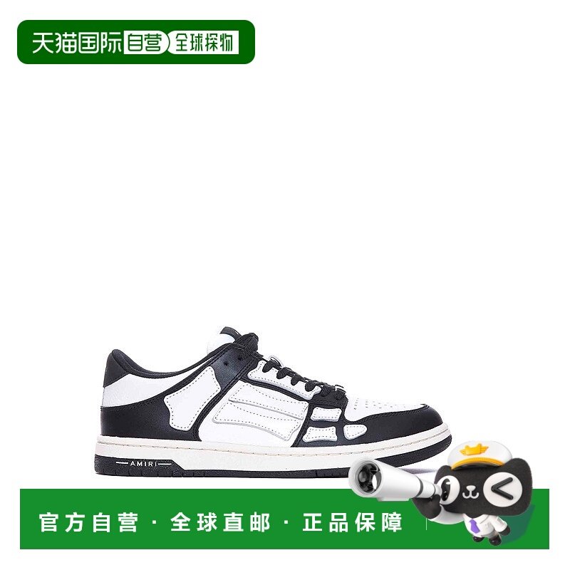 1h可退 香港直邮AMIRI 男士运动鞋 FOSR1098BLACKWHITE AW2024 黑