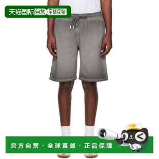 1h可退 香港直邮off-white 男士 灰色 Laundry Diagonal Skate 运