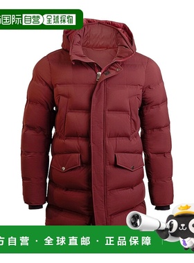 自营Kired By Kiton Hekla尼龙鹅绒羽绒服-黑色 美国奥莱直发外套