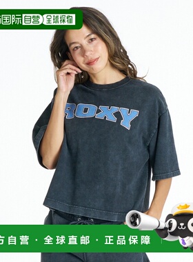 1h可退 日本直邮ROXY 女士 短袖学院风露脐T恤 RST261648M