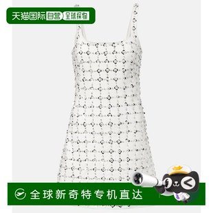 crêpe 1h可退 Ziva 香港直邮Simkhai 珠片迷你连衣裙 女士