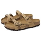 Birkenstock 勃肯 女士 潮奢 Franca 涂油皮质凉拖