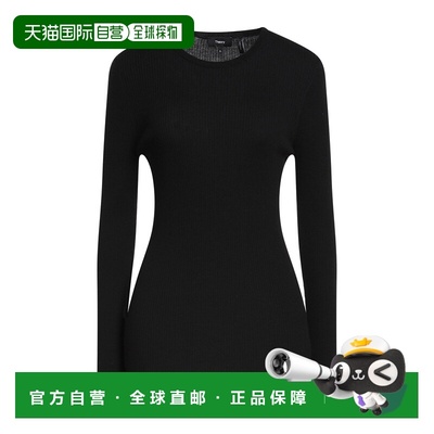 香港直邮THEORY 希尔瑞 女士 毛衣 black黑色 舒适时尚针织衫