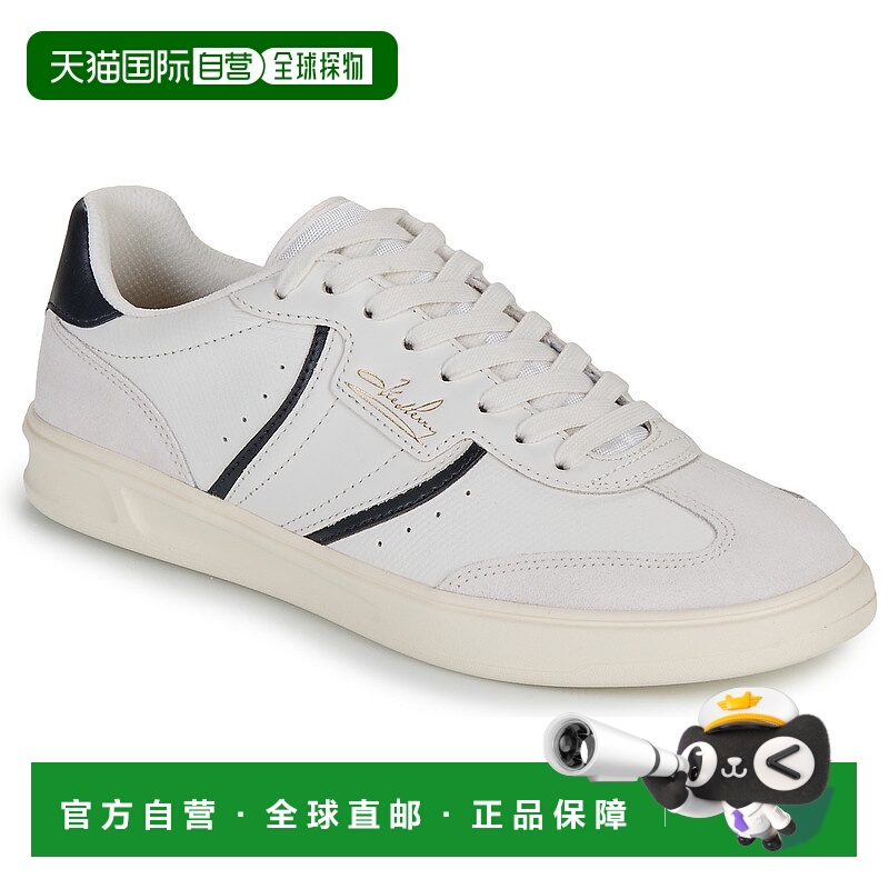 欧洲直邮FRED PERRY  男鞋 秋冬2025 低帮板鞋 B4 EMBOSSED LEATH