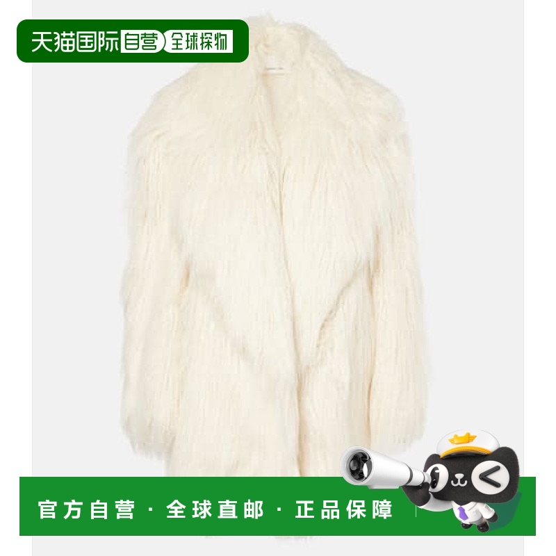 1h可退 香港直邮潮奢 The Frankie Shop 女士 Liza 人造皮草大衣
