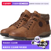 Ankle Step 自营Women Brown Spring Boots Toe Clifton Round