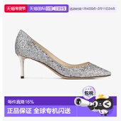 60织物闪亮亮片细跟高跟鞋 香港直邮Jimmy Choo周仰杰ROMY