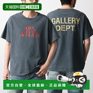 日本直邮GALLERY DEPT T恤 TFL-10292 男士短袖圆领纯棉复古印花L