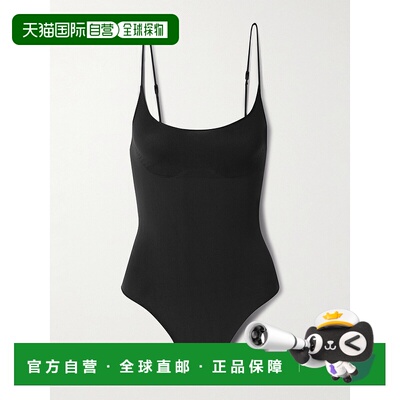 1h可退 香港直邮潮奢 SKIMS 女士 Thong - Onyx 透视无缝连体衣 B