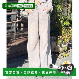 型立体感霜洗工艺运动裤 1h可退 日本直邮SPIRALGIRL女士宽松版