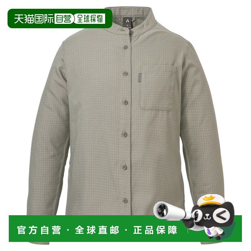 日本直邮MONTBELL WIC.O.D.防晒保温单排扣长袖衬衫 女款