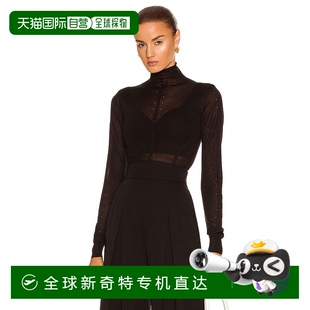 女士 長(zhǎng)袖 香港直郵潮奢 高翻領(lǐng)毛衣 AA9S0116R Alaia 1小時(shí)內(nèi)可退
