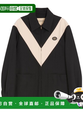 香港直邮VALENTINO 男士夹克 VCIQ11AWA0NO SS2026 黑色