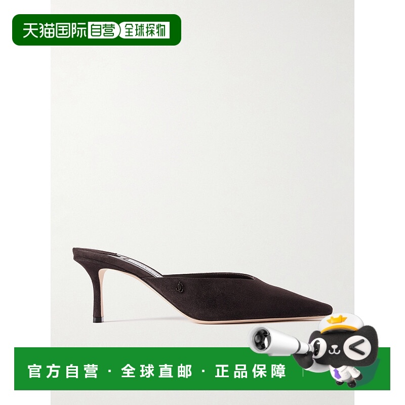 1h可退 香港直邮潮奢 Jimmy Choo 周仰杰 女士 Vivi 65 绒面革凉