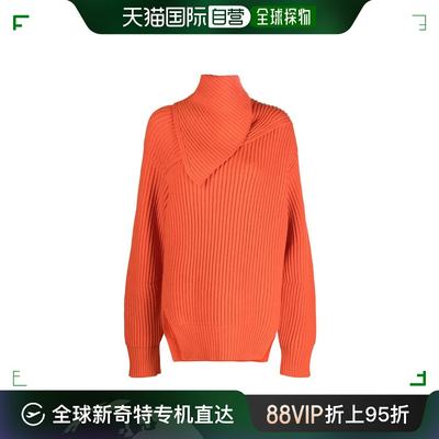 香港直邮潮奢 Jil Sander 吉尔 桑达 女士 长袖高领毛衣 J02GP013