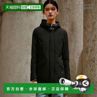 日本直邮Woolrich 羽绒服外套北极大衣黑色女士 WOOLRICH CFWWOU0