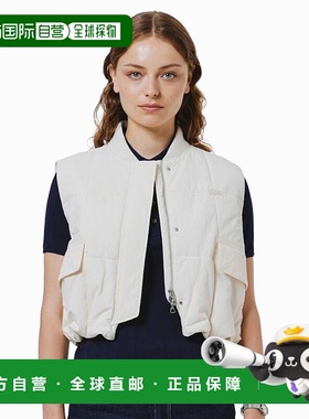 1h可退 日本直邮LACOSTE 短款防泼水THERMORE中棉拉链马甲保暖