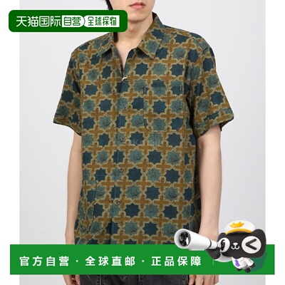 韩国直邮Engineered Garments MP021-SW005 营地衬衫 橄榄色 短袖