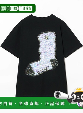 1h可退 日本直邮WHIMSY SOCKS 男士 棉质印花T恤 75081447170