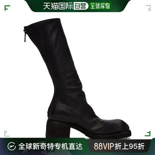 女士黑色 9089 Guidi Standard 中筒靴 鬼帝 香港直邮潮奢